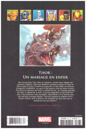 Verso de Marvel Comics : La collection (Hachette) -267226- Thor - Un Mariage en Enfer