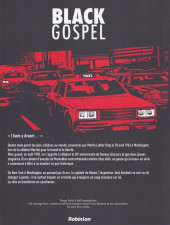 Verso de Black Gospel - Tome HC