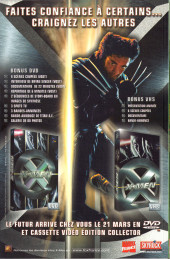 Verso de Marvel Elite -4- Larmes divines