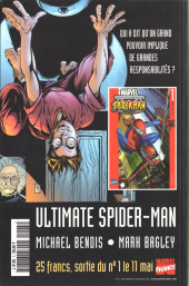 Verso de Marvel Elite -5- Par-dela la raison