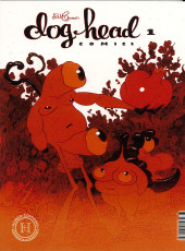 Verso de Dog Head Comics -1- Dog head comics #1