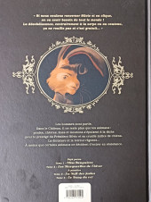 Verso de Le château des Animaux -2a2022/02- Les Marguerites de l'hiver