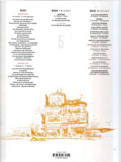 Verso de XIII -5- Rouge total