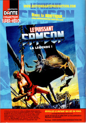 Verso de Mutant (Dante) -18- Les Vigilants - l'affaire Dark Force (2)