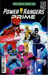 Verso de Free Comic Book Day 2025 - VR Troopers / Power Rangers Prime