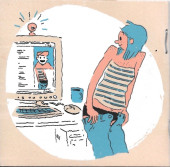 Verso de Des adolescents