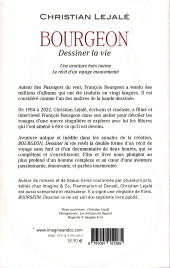 Verso de (AUT) Bourgeon -2024- Dessiner la vie