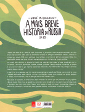 Verso de Mais breve História da Rússia (A) - A mais breve História da Rússia (em BD)
