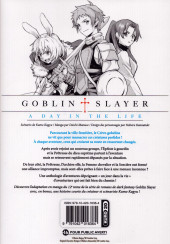 Verso de Goblin Slayer : A Day in the Life -1- Tome 1