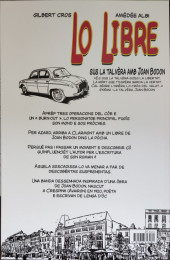 Verso de Le livre - Lo Libre