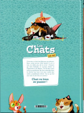 Verso de Les chats en BD -1a2023- Tome 1
