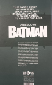 Verso de Absolute Batman -1TS- Le Zoo