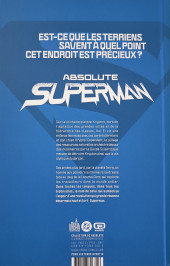 Verso de Absolute Superman -1TS- Les poussières de Krypton