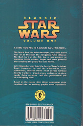 Verso de Star wars : Classic Star wars -INT01- Volume 1