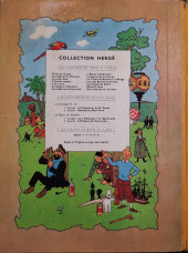 Verso de Tintin (Historique) -4B14'- Les Cigares du Pharaon