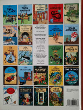 Verso de Tintin (Historique) -14C9- Le Temple du Soleil