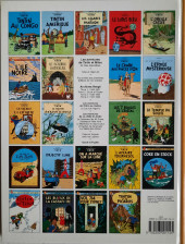 Verso de Tintin (Historique) -15C9- Tintin au Pays de l'Or noir