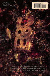 Verso de Doom Patrol Vol.2 (1987) -INT1- Crawling from the Wreckage