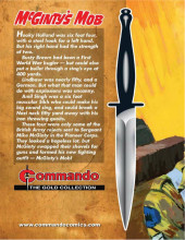Verso de Commando (D.C Thompson - 1961) -5372- McGinty's Mob