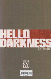 Verso de Hello Darkness -11- Issue #11