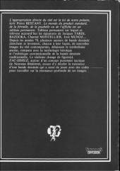 Verso de FAC-SIMILE : Essai paratactique sur le Nouveau Réalisme de la Bande Dessinée