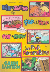 Verso de Bib et Zette (2e Série - Pop magazine/Comics humour) -Rec108- Recueil N°108 (du n°41 au n°43)