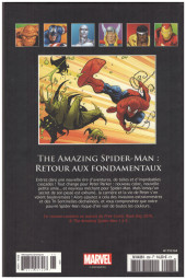Verso de Marvel Comics : La collection (Hachette) -268229- The Amazing Spider-Man - Retour aux Fondamentaux