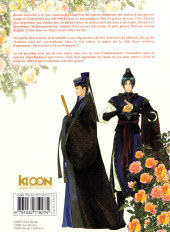 Verso de La servante de l'empereur -3- Tome 3