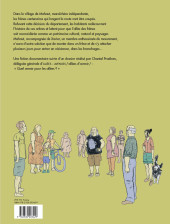 Verso de L'allée des frênes