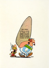 Verso de Astérix -8''- Astérix chez les Bretons