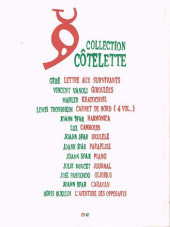 Verso de Broderies - Tome a2005