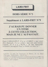 Verso de Caraliliput