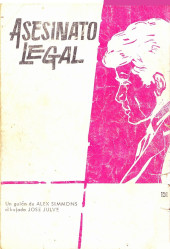 Verso de Brigada secreta (Toray - 1962) -120- Un muerto de quita y pon