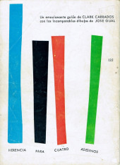 Verso de Brigada secreta (Toray - 1962) -122- Los lunes, asesinato