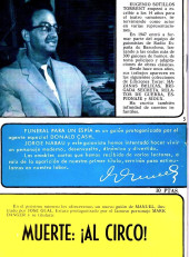 Verso de Hurón (Toray - 1967) -5- Funeral para un espía