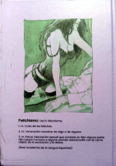 Verso de (AUT) Bleda - Pequeño glosario de fetiches y perversiones