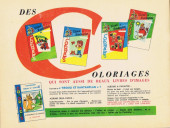 Verso de Sylvain et Sylvette (albums Fleurette) -5a1960- Les ruses de Sylvain