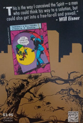 Verso de The spirit The origin years (Kitchen Sink Press-1992) -2- Issue #2