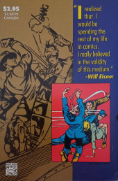 Verso de The spirit The origin years (Kitchen Sink Press-1992) -3- Issue #3