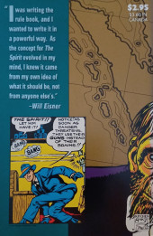 Verso de The spirit The origin years (Kitchen Sink Press-1992) -4- Issue #4