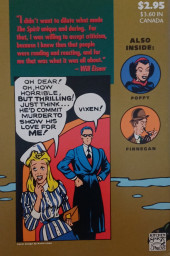 Verso de The spirit The origin years (Kitchen Sink Press-1992) -5- Issue #5