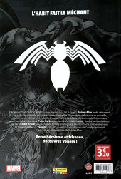 Verso de Venom - La nuit du symbiote (Collection Carrefour) -1- La naissance du mal