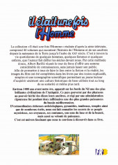 Verso de Il était une fois l'homme -7- L'Égypte des pharaons