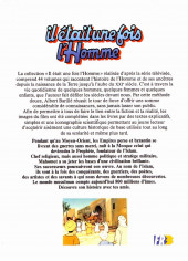 Verso de Il était une fois l'homme -15- Les conquêtes de l'Islam