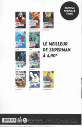Verso de Le meilleur de Superman (Exclusivité Fnac-2025) -3- Ennemis Publics