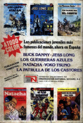 Verso de Batman el hombre murciélago (Editorial Novaro - 1978) -1- Número 1