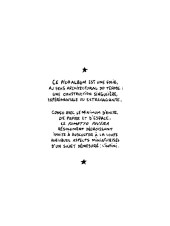 Verso de L'infiniment moyen (Mathieu) - L'infiniment moyen et plus si infinités dans les limites finies d'une édition minimaliste - Essai