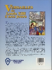 Verso de Histoires des Villes (Collection) - Versailles de Louis XIII à nos jours