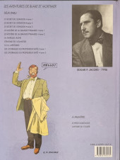 Verso de Blake et Mortimer (Les Aventures de) -12Tl1990- Les 3 Formules du Professeur Satô - Tome 2
