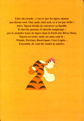 Verso de Mickey club du livre -36- Les Aventures de Tigrou et de son ami Winnie